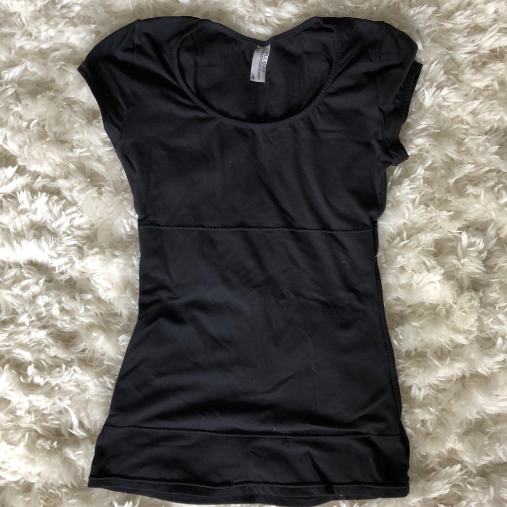 Black short sleeve Flexees